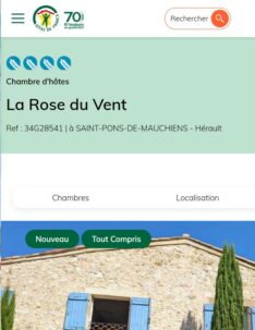 4 épis aux gîtes de france